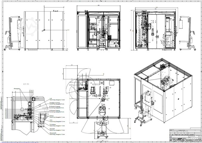 ספסל בדיקה מלא (Full-Stack) Moehwald GmbH SOFC Full-Stack Test Bench