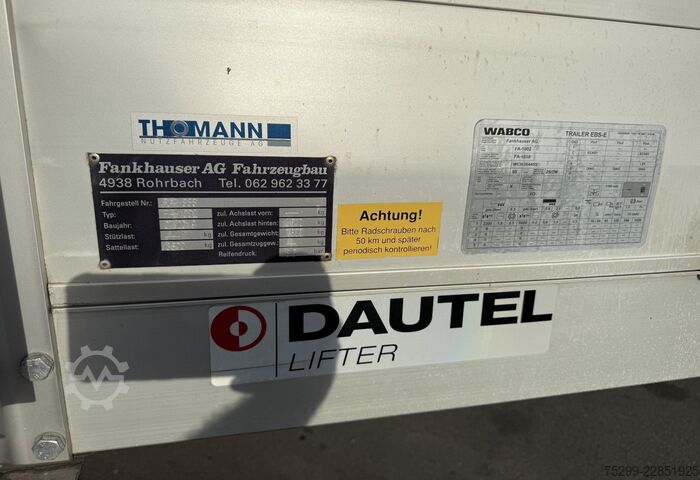2019 Fankhauser FA-1002 Cityliner 7.5T Fankhauser Cityliner 7.5T / Swiss-Vehicle