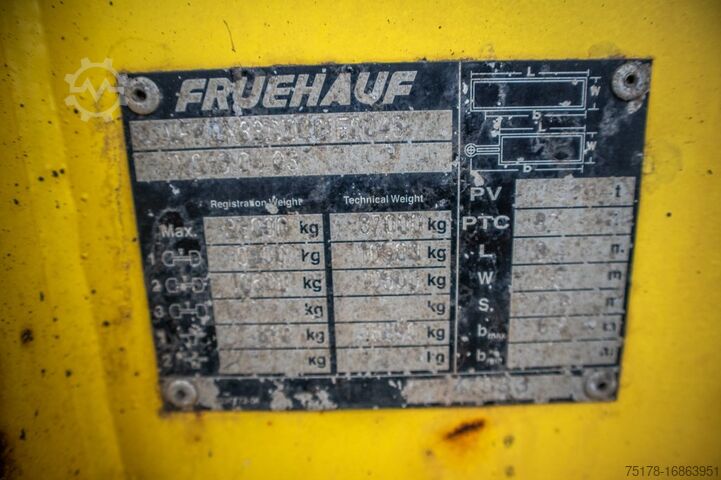 Ribaltabile FRUEHAUF BENNE ENROCHEMENT