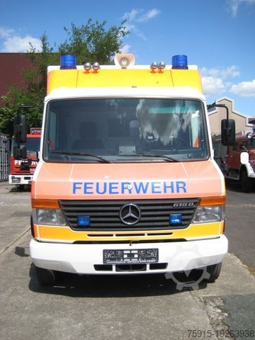 Fire truck MERCEDES-BENZ 616 D Vario Großraum-RTW Luftfederung *21000 KM*