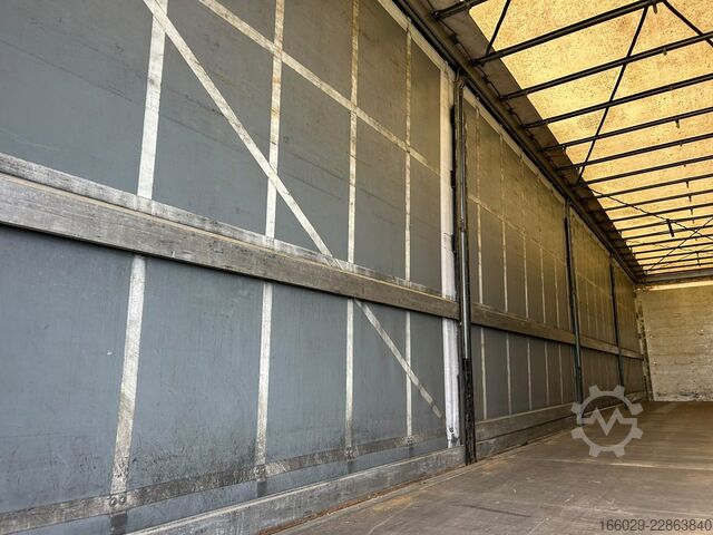 Open oplegger met zeil SCHMITZ CARGOBULL SCS 24/L-13 Schiebeplanen Auflieger