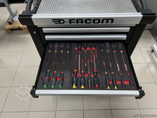 Wózek narzędziowy z 8 szufladami Facom Jet Tool Cart with 8 Drawers Tool Cart with 8 Drawers