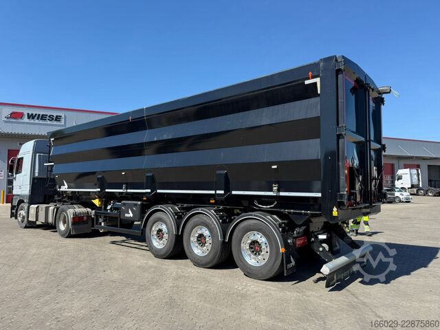 Kallurpoolhaagis STAS Ferrostar Stahlmulde 55 m³ Hardox Top-Zustand