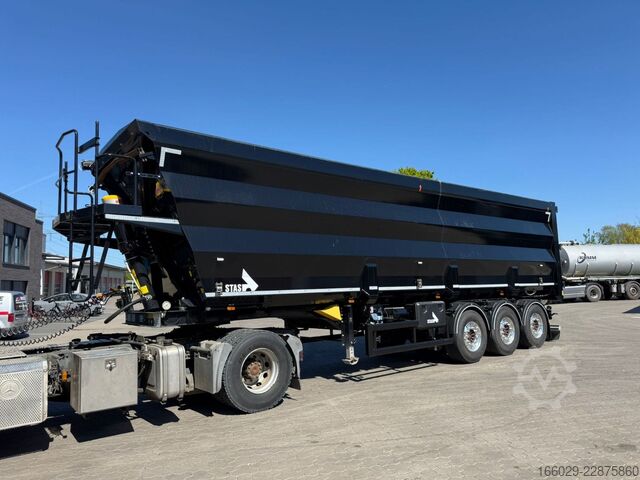 Kallurpoolhaagis STAS Ferrostar Stahlmulde 55 m³ Hardox Top-Zustand