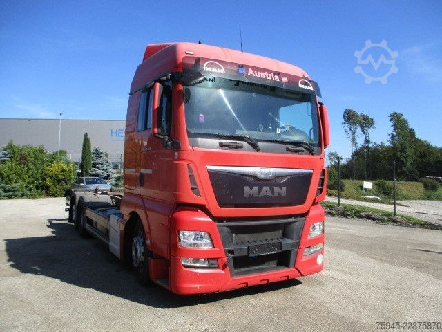 Swap body truck MAN TGX 26.440, Retarder, Schalter, Motorschaden