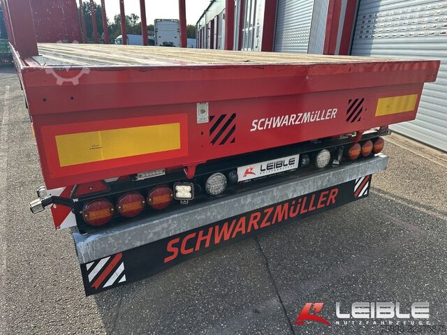 Working platform semitrailer SCHWARZMÜLLER S1*Holzrungen & Plattform*Liftachse*SAF-Achsen*