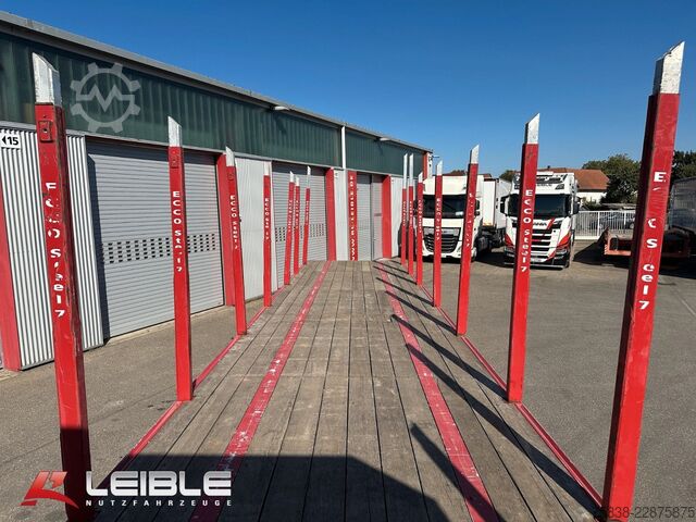 Working platform semitrailer SCHWARZMÜLLER S1*Holzrungen & Plattform*Liftachse*SAF-Achsen*