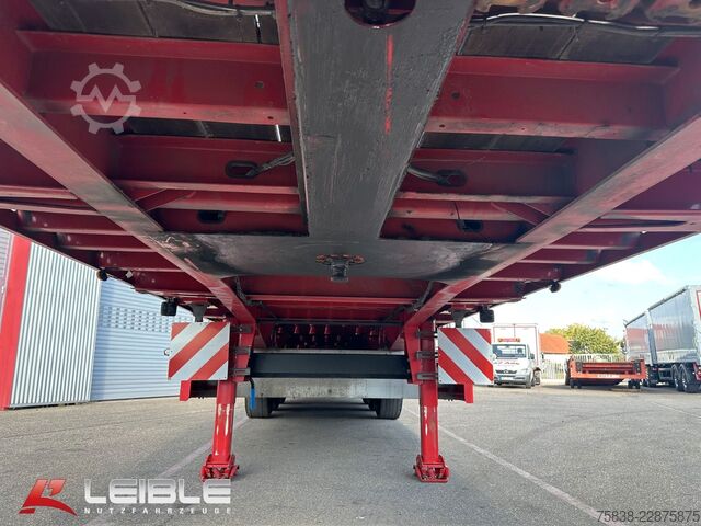 Working platform semitrailer SCHWARZMÜLLER S1*Holzrungen & Plattform*Liftachse*SAF-Achsen*