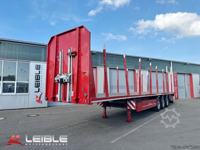开放式半挂车 SCHWARZMÜLLER S1*Holzrungen & Plattform*Liftachse*SAF-Achsen*