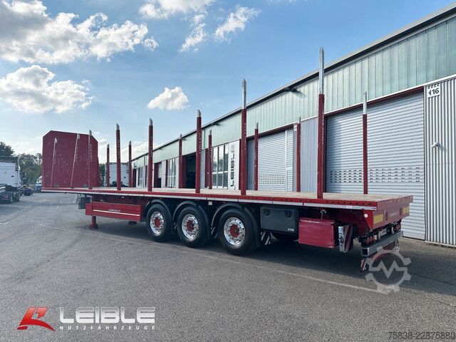 开放式半挂车 SCHWARZMÜLLER S1*Holzrungen & Plattform*Liftachse*SAF-Achsen*