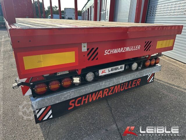 Semirimorchio portatronchi SCHWARZMÜLLER S1*Holzrungen & Plattform*Liftachse*SAF-Achsen*