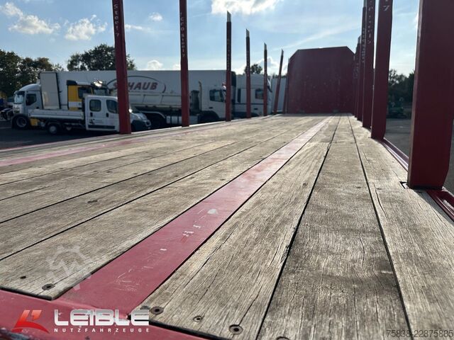 Semirimorchio portatronchi SCHWARZMÜLLER S1*Holzrungen & Plattform*Liftachse*SAF-Achsen*