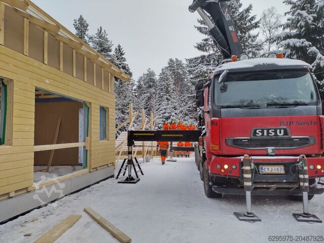 Crane truck Sisu E18M10x4