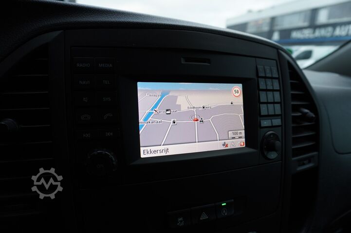 טנדר קופסא Mercedes-Benz Vito 114 CDI XL Dubbele cabine 2x schuifdeur EU...