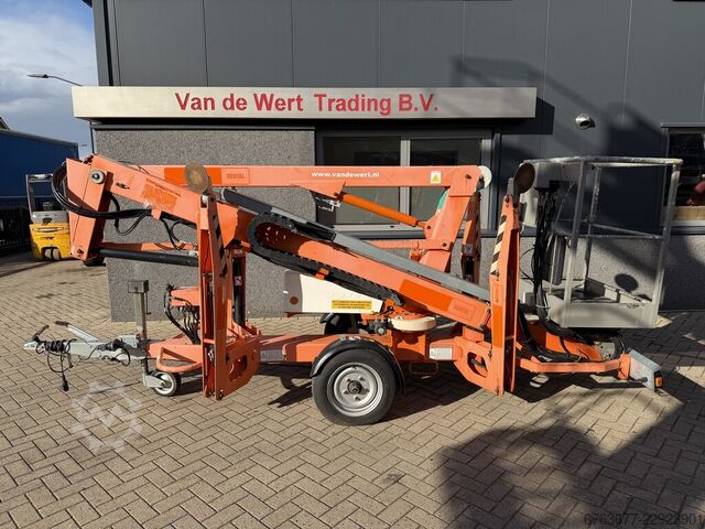Nifty Lift 120 TAC plataforma elevadora remolcable eléctrica, altura de trabajo de 12,2 m, año 2014, NIFTYLIFT 120 TAC Aanhanger hoogwerker Elektrisch 12.2M Werkhoogte 2014 NL kenteken