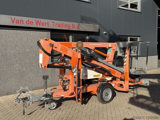 Nifty Lift 120 TAC plataforma elevadora remolcable eléctrica, altura de trabajo de 12,2 m, año 2014, NIFTYLIFT 120 TAC Aanhanger hoogwerker Elektrisch 12.2M Werkhoogte 2014 NL kenteken