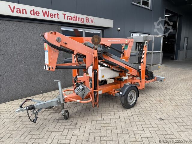 Nifty Lift 120 TAC plataforma elevadora remolcable eléctrica, altura de trabajo 12,2 m, año 2014, ma NIFTYLIFT 120 TAC Aanhanger hoogwerker Elektrisch 12.2M Werkhoogte 2014 DE Registratie