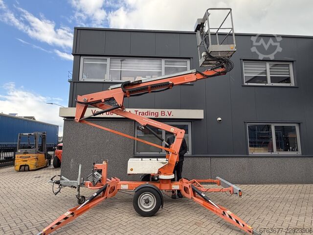 Nifty Lift 120 TAC plataforma elevadora remolcable eléctrica, altura de trabajo 12,2 m, año 2014, ma NIFTYLIFT 120 TAC Aanhanger hoogwerker Elektrisch 12.2M Werkhoogte 2014 DE Registratie