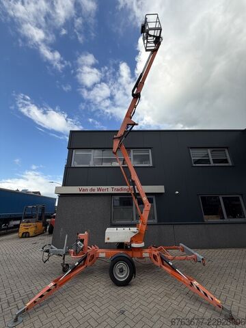Nifty Lift 120 TAC plataforma elevadora remolcable eléctrica, altura de trabajo 12,2 m, año 2014, ma NIFTYLIFT 120 TAC Aanhanger hoogwerker Elektrisch 12.2M Werkhoogte 2014 DE Registratie