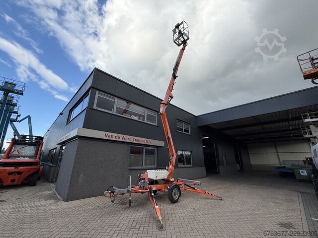 Nifty Lift 120 TAC plataforma elevadora remolcable eléctrica, altura de trabajo 12,2 m, año 2014, ma NIFTYLIFT 120 TAC Aanhanger hoogwerker Elektrisch 12.2M Werkhoogte 2014 DE Registratie