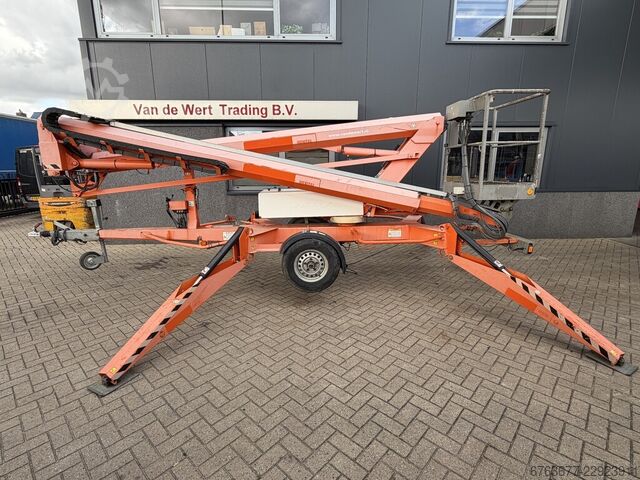 Nifty Lift 170 HAC priekabos keltuvas, darbo platforma, 230 voltų priekaba, 2015 m. NIFTYLIFT 170 HAC Aanhanger Hoogwerker hubarbeitsbuhnen  230volt aanhangwagen 2015