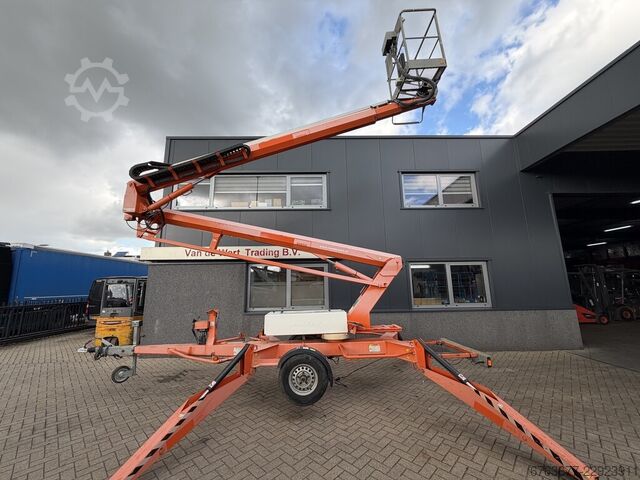 Nifty Lift 170 HAC priekabos keltuvas, darbo platforma, 230 voltų priekaba, 2015 m. NIFTYLIFT 170 HAC Aanhanger Hoogwerker hubarbeitsbuhnen  230volt aanhangwagen 2015