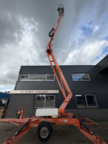 Nifty Lift 170 HAC priekabos keltuvas, darbo platforma, 230 voltų priekaba, 2015 m. NIFTYLIFT 170 HAC Aanhanger Hoogwerker hubarbeitsbuhnen  230volt aanhangwagen 2015