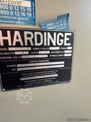 Vertikalni obradni centar HARDINGE Bridgeport GX 600