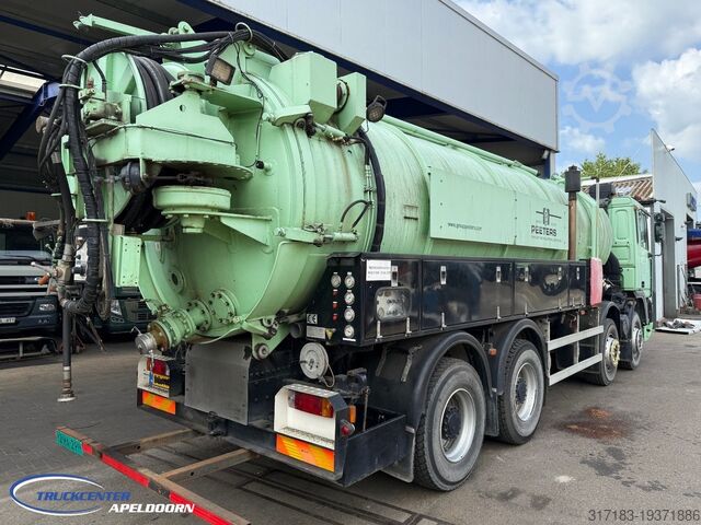 Veículo de aspiração DAF XF 95.360 20400 Liter, 8x4 Steel springs