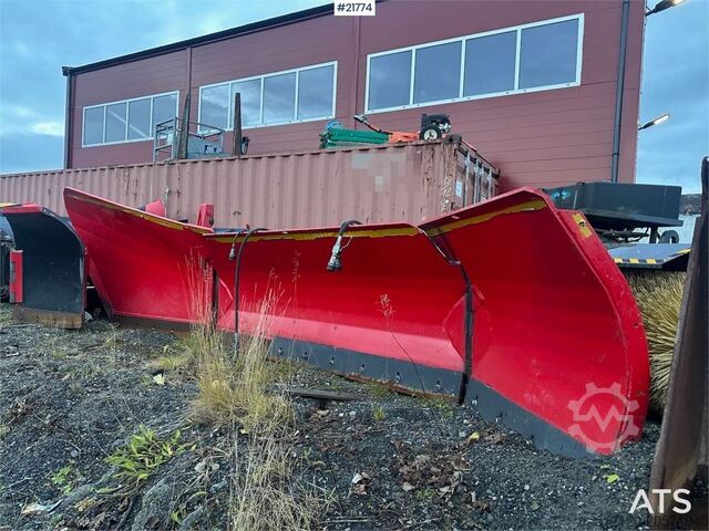 Lame de déneigement Siljum skjer w/ throwing wing