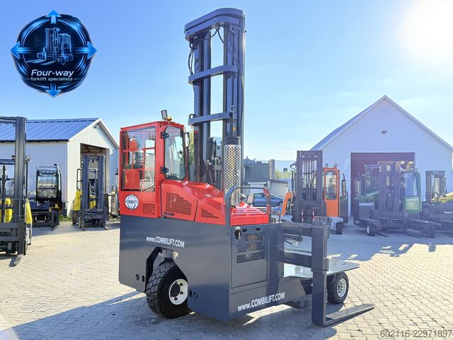 4-vejs gaffeltruck Combilift C4500 GAS TRIPLEX 8400 WIDE POSITIONER