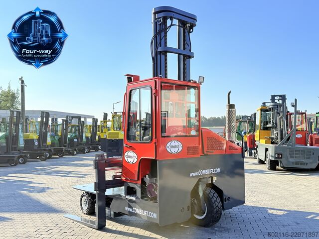 4-vejs gaffeltruck Combilift C4500 GAS TRIPLEX 8400 WIDE POSITIONER