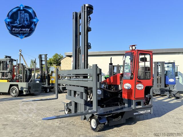 4-vejs gaffeltruck Combilift C4500 GAS TRIPLEX 8400 WIDE POSITIONER