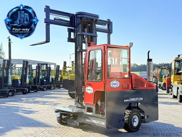 4-vejs gaffeltruck Combilift C4500 GAS TRIPLEX 8400 WIDE POSITIONER