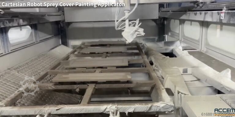 Unité de pulvérisation de peinture ACCEMA Kartezjański robot malujący do drzwi i f