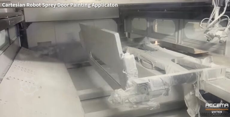 Unité de pulvérisation de peinture ACCEMA Kartezjański robot malujący do drzwi i f