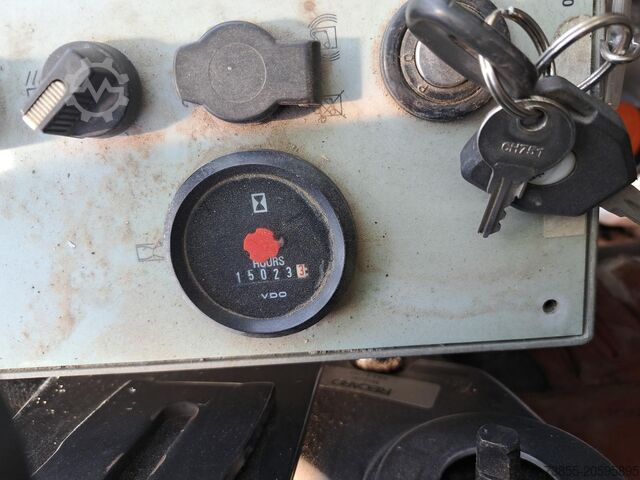 Efnisumsjón Sennebogen 850R with hydraulic rotating grapple