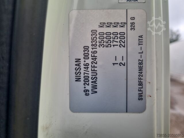 Kravas automobiļa uzkarināmā gaisa darba platforma Isoli PT200 on Nissan NT400