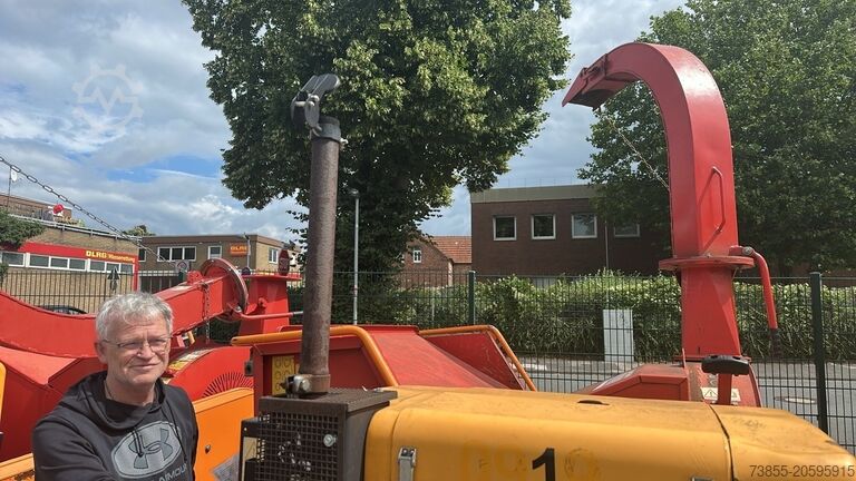Tætari Dücker HM 200 Wood Chipper