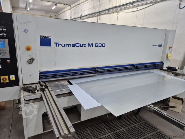 гидравлические гильотинные ножницы Trumpf TrumaCut M630