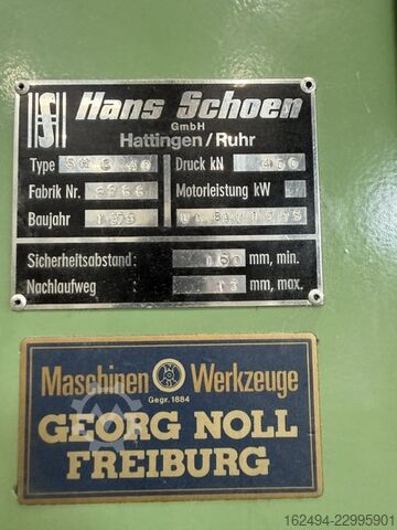 гідравлічний прес Hans Schoen SHC 40