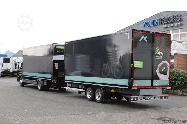 Skapbil Mercedes-Benz Atego  1530 Koffer DS Schlafkab Durchladen 99Tkm!