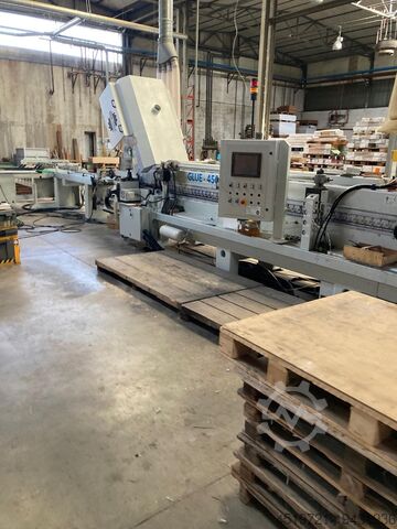 Automatische Durchlaufpresse für Parkett Costa Kontact 450mm