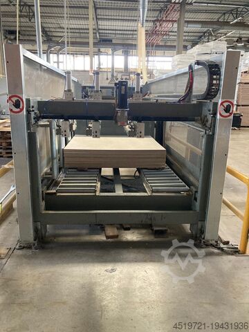 Automatische Durchlaufpresse für Parkett Costa Kontact 450mm