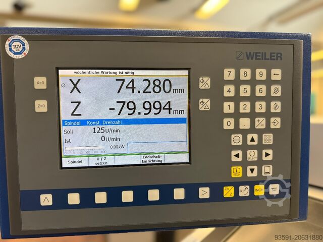 Централен струг WEILER Primus VCD