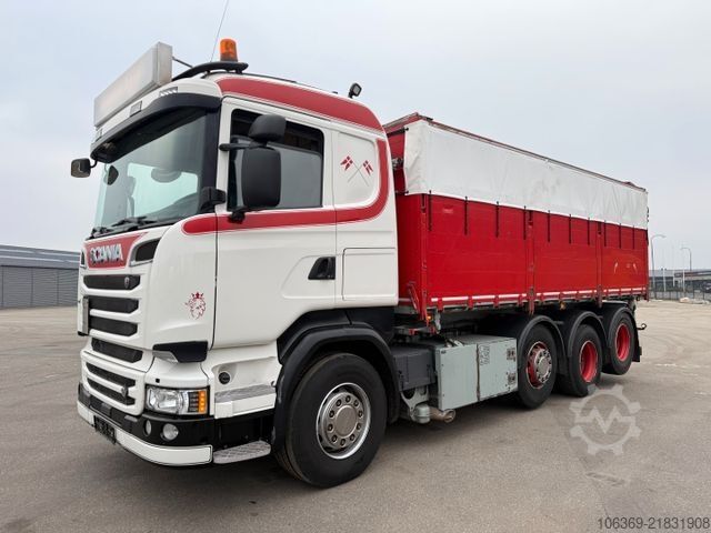 شاحنة قلابة SCANIA R520 8x2/4 Euro 6 Tipper / Kipper /  EcoTop