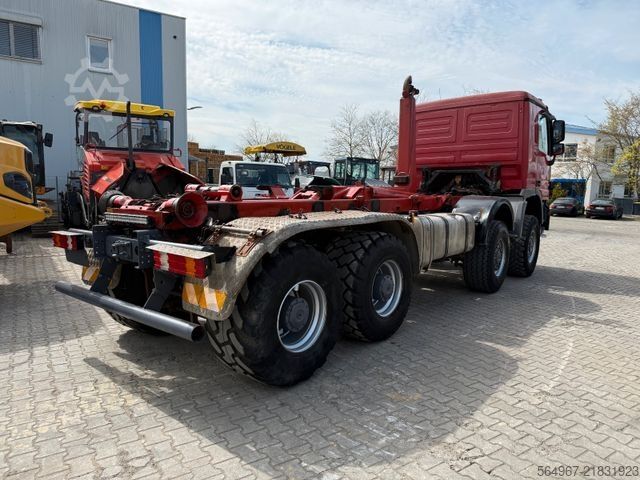 Контейнеровоз з гачком (рол-офф) MERCEDES-BENZ 4144 Actros MP2 Abrollkipper 8x8 Singlebereifung