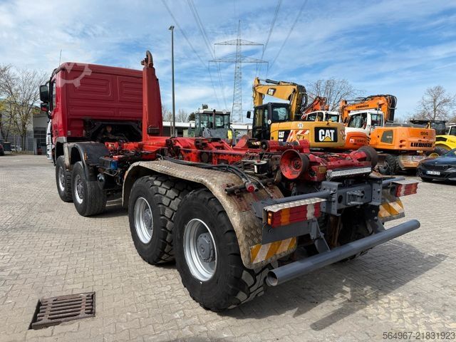 Контейнеровоз з гачком (рол-офф) MERCEDES-BENZ 4144 Actros MP2 Abrollkipper 8x8 Singlebereifung