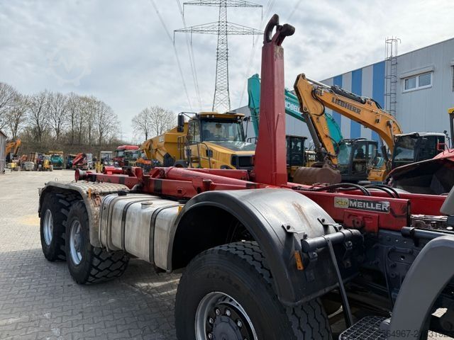 Контейнеровоз з гачком (рол-офф) MERCEDES-BENZ 4144 Actros MP2 Abrollkipper 8x8 Singlebereifung