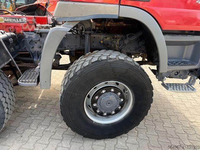 Контейнеровоз з гачком (рол-офф) MERCEDES-BENZ 4144 Actros MP2 Abrollkipper 8x8 Singlebereifung